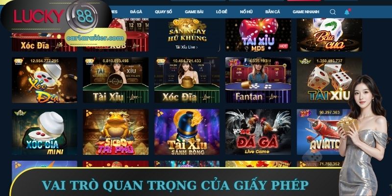 Cập Nhật Giấy Phép Hoạt Động Lucky88 Chuẩn Xác, Minh Bạch 1 Giấy phép có vai trò quan trọng đối với nhà cái Lucky88