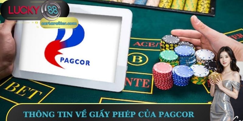 Cập Nhật Giấy Phép Hoạt Động Lucky88 Chuẩn Xác, Minh Bạch 2 Thông tin giấy phép hoạt động Lucky88 của PAGCOR